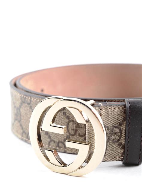 gucci black canvas belt